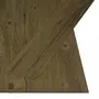 VIDAXL Planches de plancher autoadhesives 4,46 m^2 3 mm PVC Marron