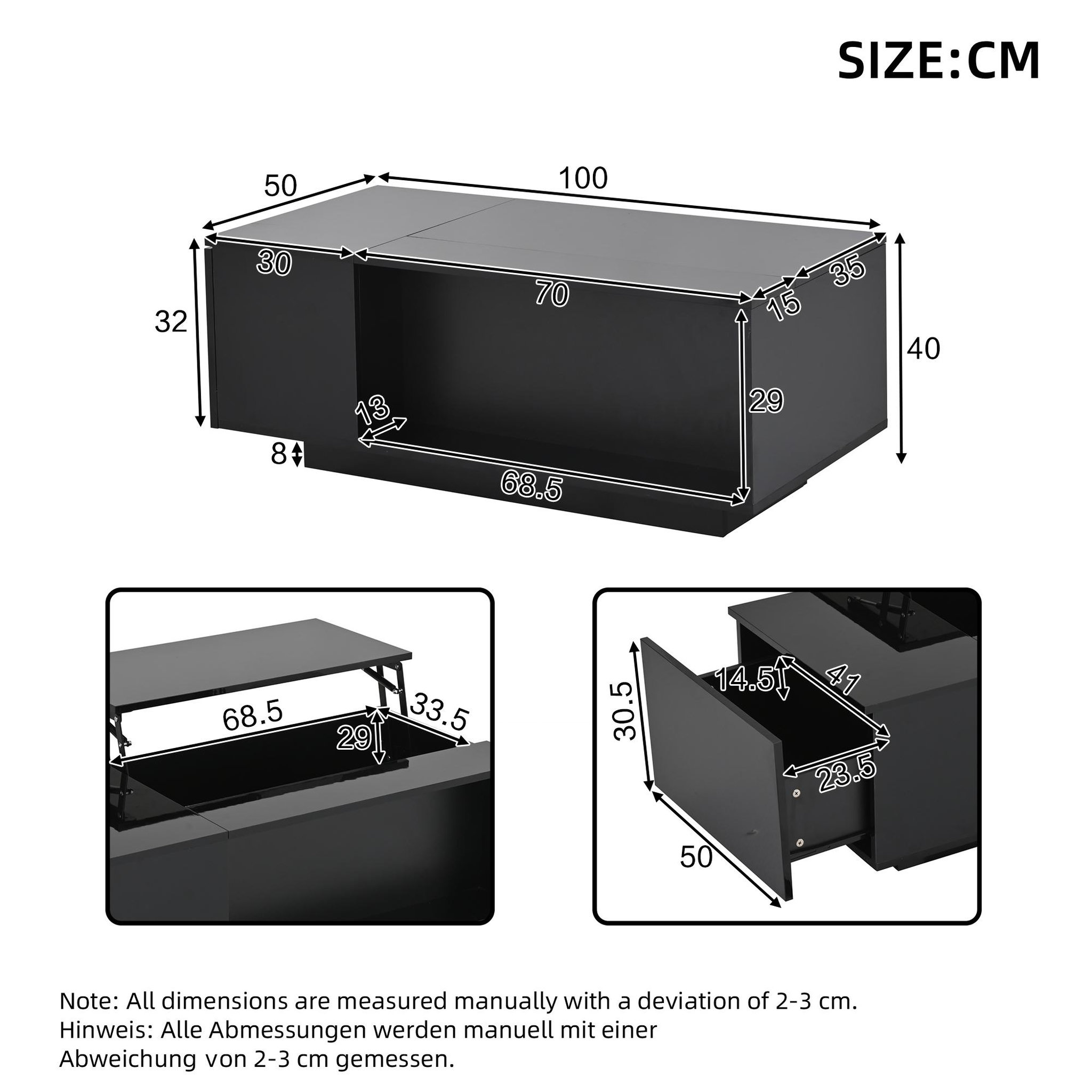 Voir la diapositive 3 : MERAX Table basse