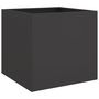 Voir la diapositive 4 : VIDAXL Jardinieres 2 pcs noir 42x40x39 cm acier