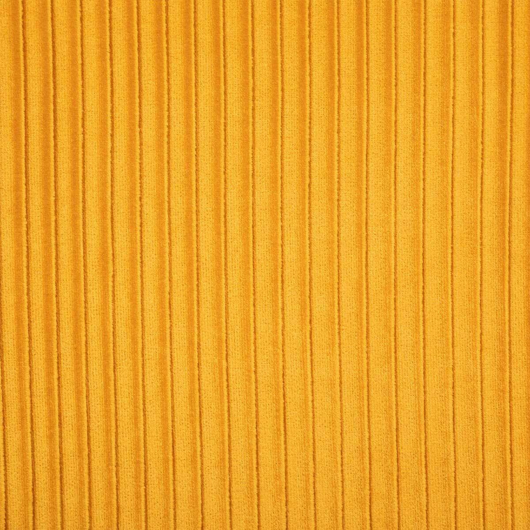 Voir la diapositive 3 : ATMOSPHERA Canapé 2 places en velours  solaro  124cm ocre