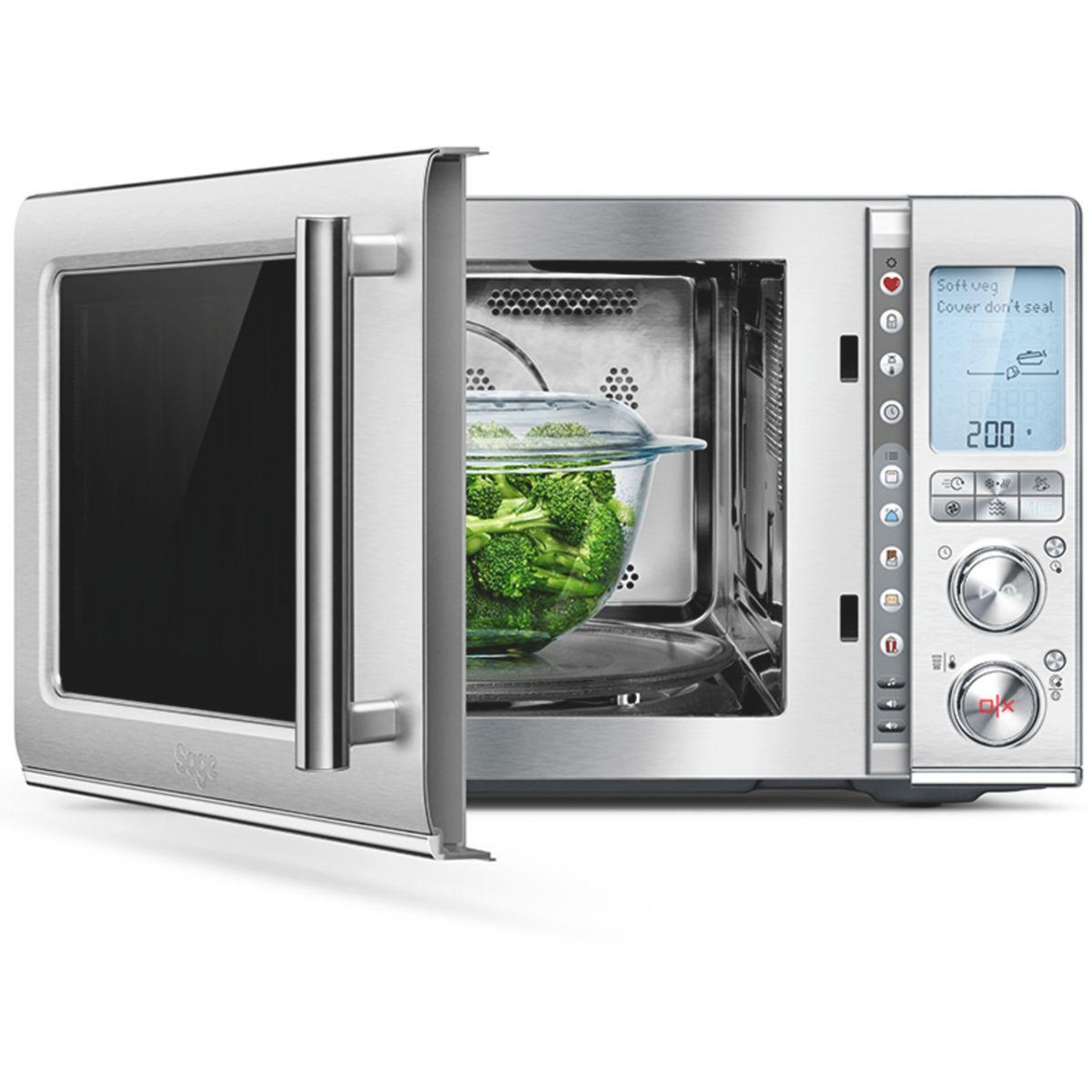 Voir la diapositive 2 : SAGE APPLIANCES Micro ondes combiné combi wave 3 in 1