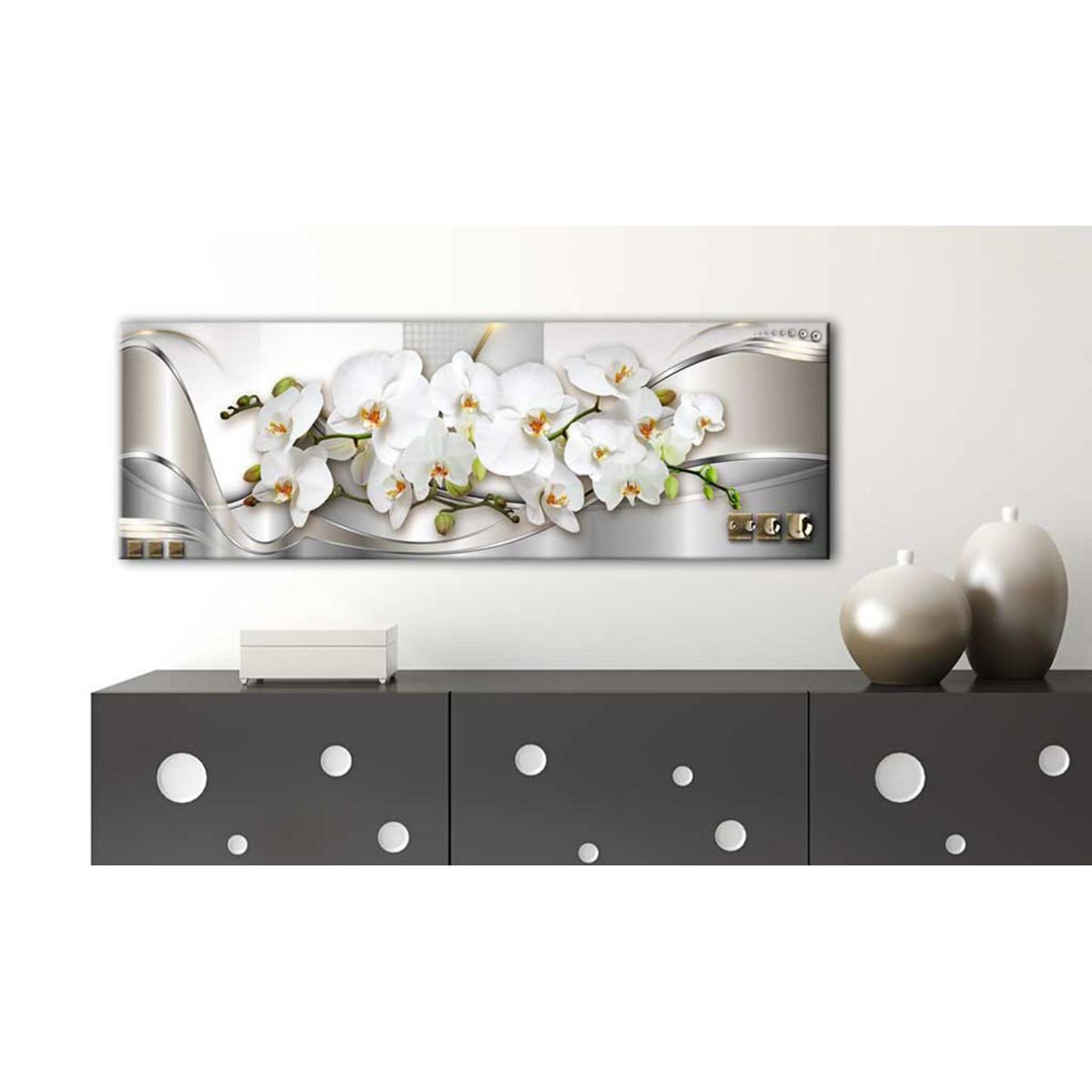 Voir la diapositive 2 : Paris Prix Tableau Imprimé  Orchids II
