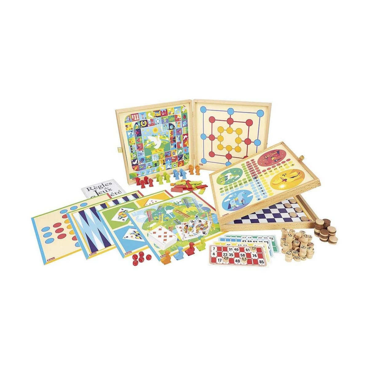 JeuJura Coffret de jeux classiques - 150 regles