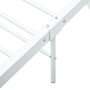 Voir la diapositive 5 : VIDAXL Cadre de lit sans matelas blanc metal 90x200 cm