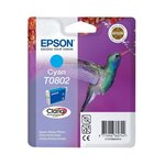 Epson Cartouche d'encre T0802 Cyan série Colibri