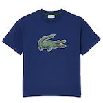 Lacoste T shirt  Garçon Lacoste TJ1207. Coloris disponibles : Bleu