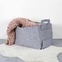 Voir la diapositive 6 : Paris Prix Panier de Rangement  Feutre Pliable  50cm Gris
