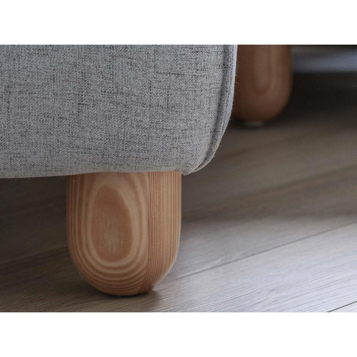 BEST MOBILIER Olli - canapé d'angle droit - convertible - avec coffre - 4 places - en tissu