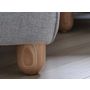 Voir la diapositive 5 : BEST MOBILIER Olli - canapé d'angle droit - convertible - avec coffre - 4 places - en tissu