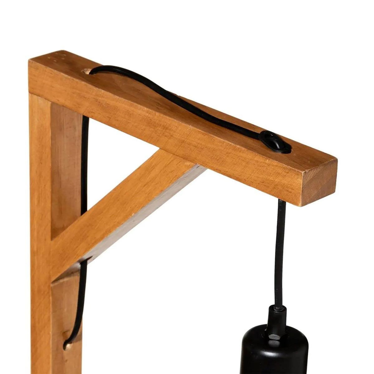 ATMOSPHERA Lampadaire Design en Bois  Wild  148cm Naturel