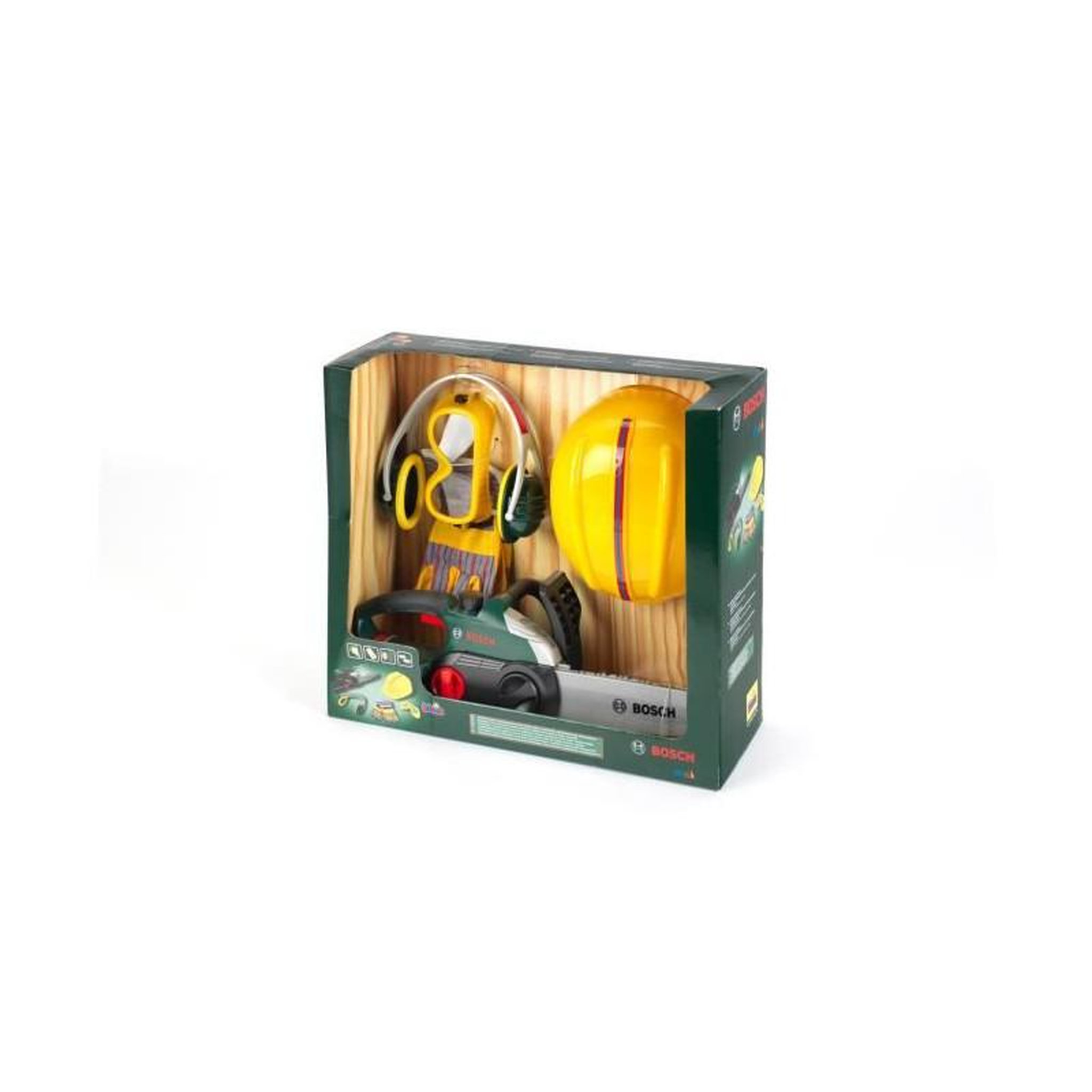Voir la diapositive 3 : Klein KLEIN - Jouet - Set bûcheron Bosch avec tronçonneuse électronique, 5 pieces