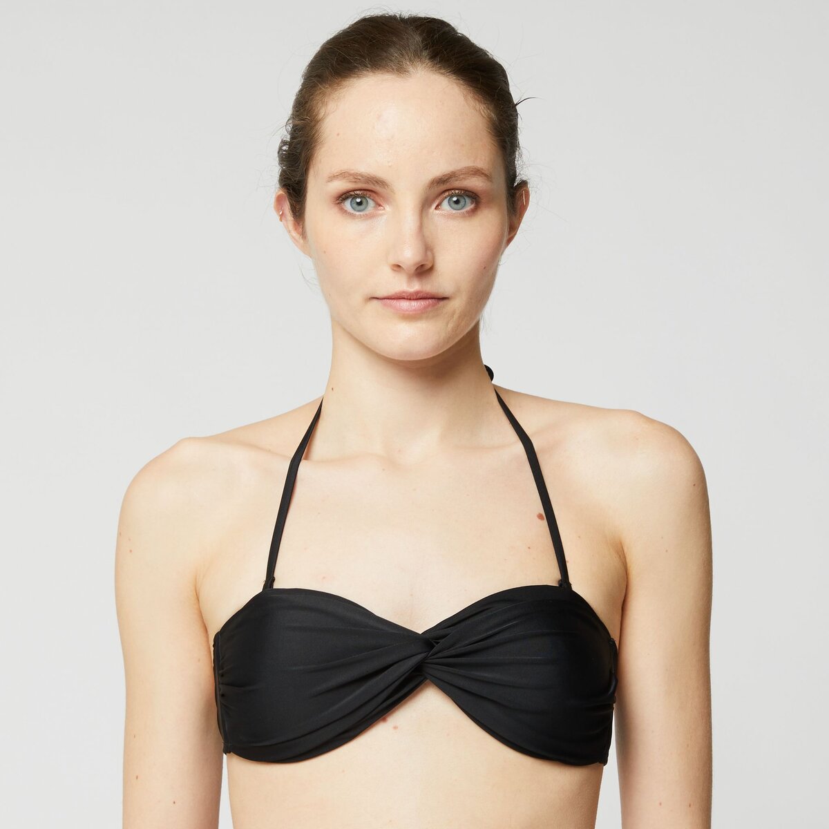 INEXTENSO Haut de maillot de bain noir femme pas cher Auchan.fr