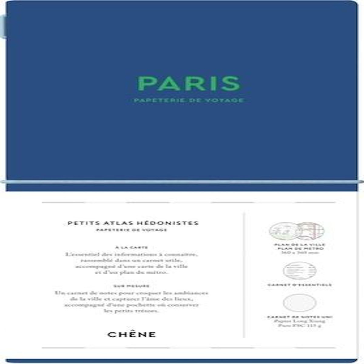 PARIS. CARNET AVEC 1 POCHETTE A RABATS, 1 CARTE DE LA VILLE, 1 PLAN DU METRO, 1 CARNET D'ESSENTIELS, 1 CARNET DE NOTES, 1 PLANCHE DE STICKERS UTILES ET 1 PLANCHE DE STICKERS DECORATIFS, Cerovic Jug