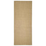 Voir la diapositive 2 : VIDAXL Tapis en sisal pour griffoir 80x200 cm