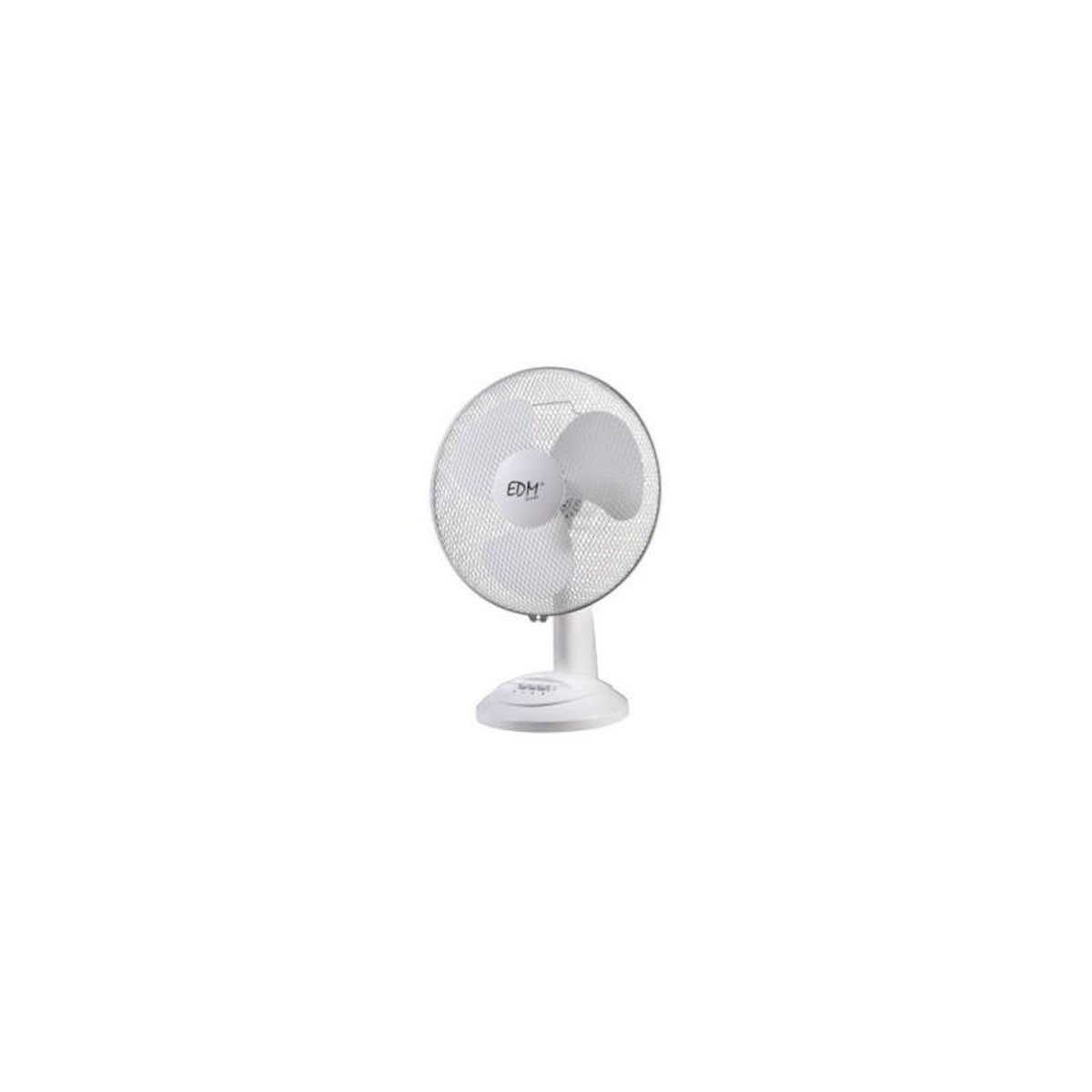EDM Ventilateur De Table Blanc 30 Cm 33963 Edm