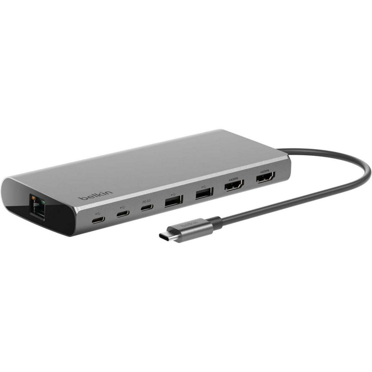 Belkin Station d'accueil USB-C 8 en 1 universelle Hub Core