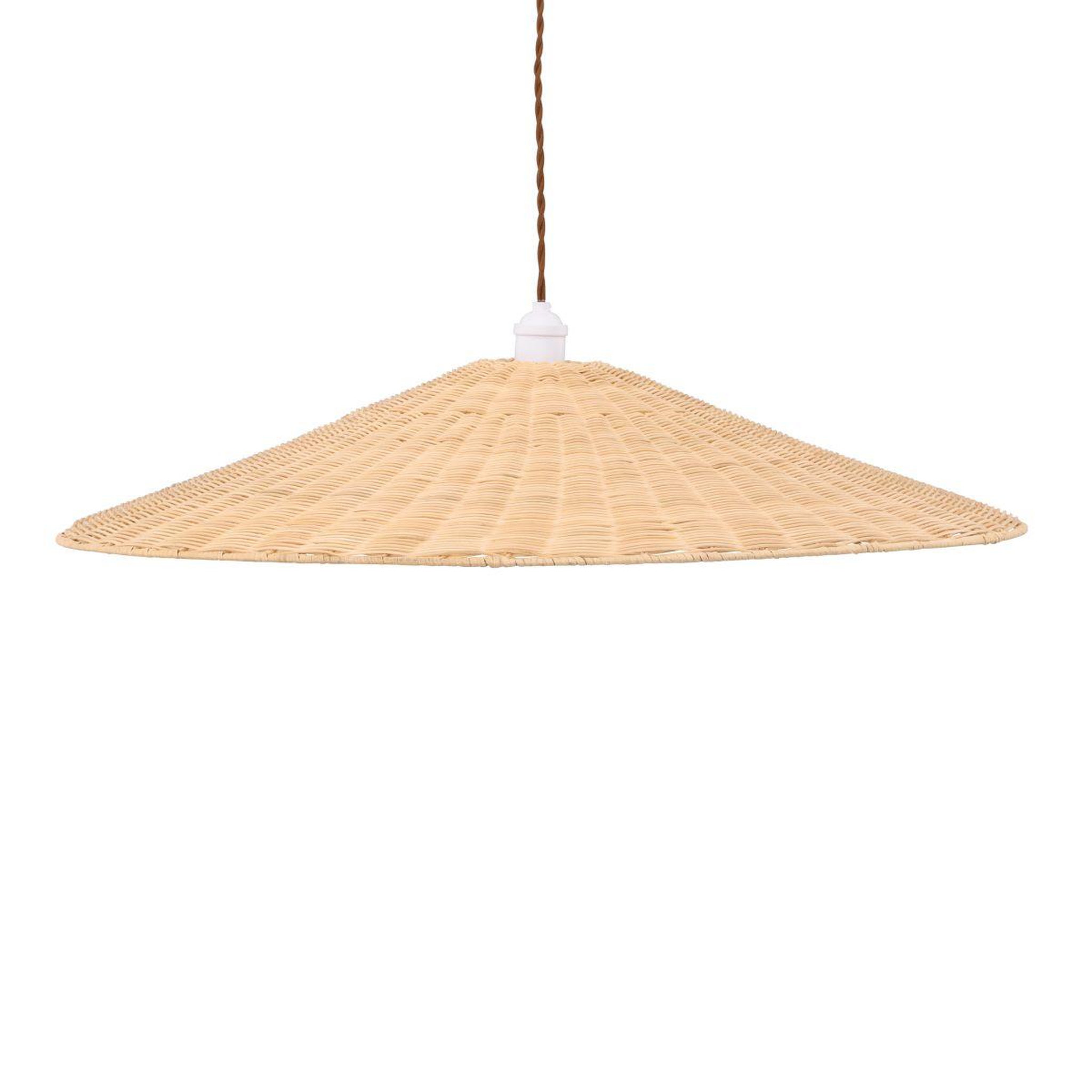 Paris Prix Lampe suspension en rotin  herrestad  80cm naturel