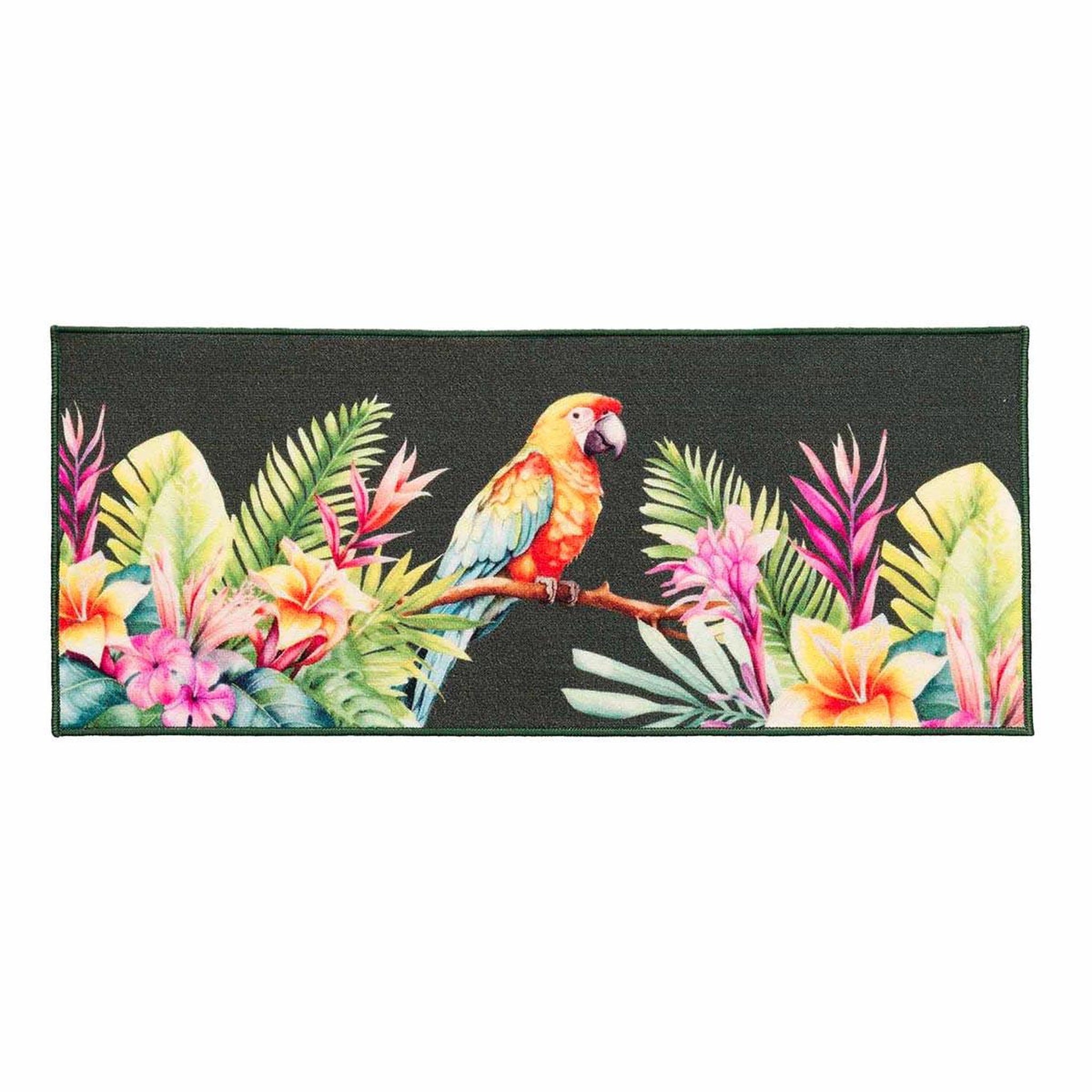 Douceur d'Intérieur Tapis déco imprimé  noumea  50x120cm multicolore