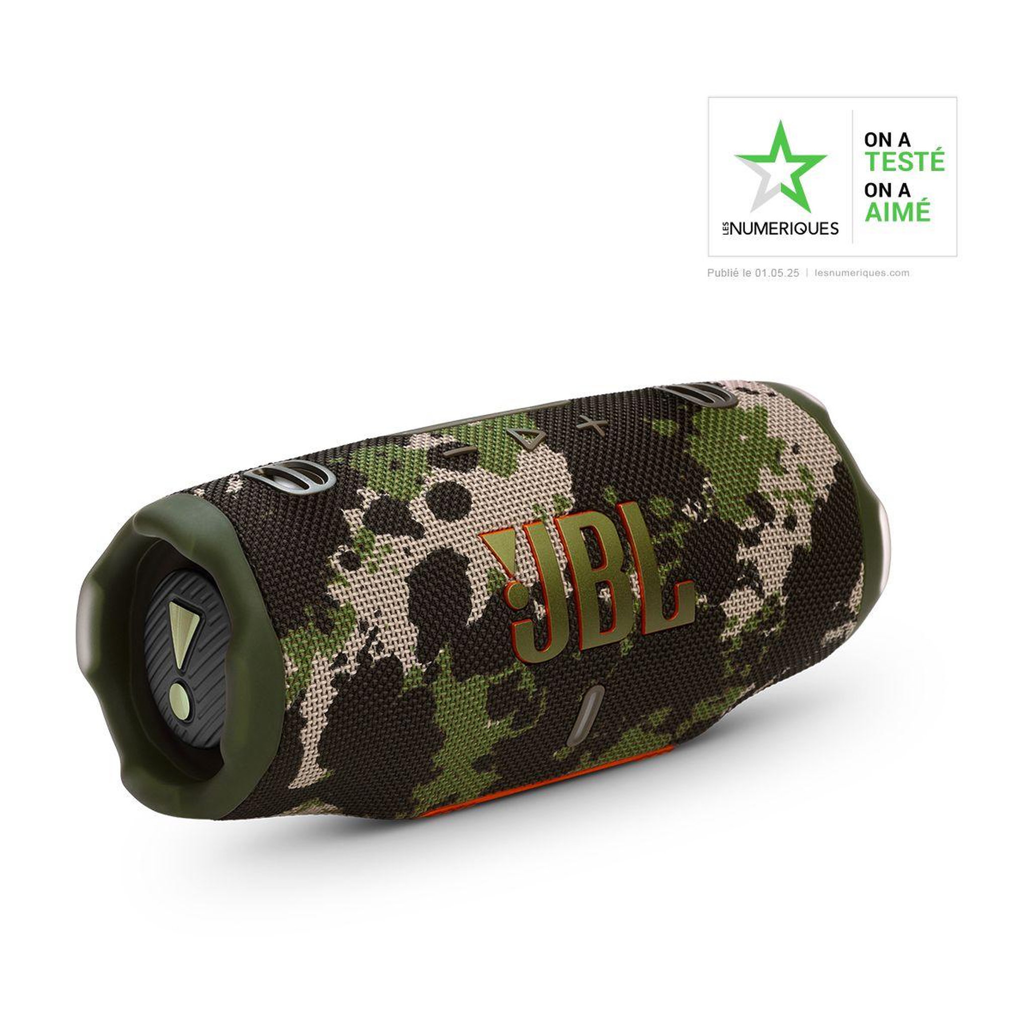 Voir la diapositive 4 : JBL Enceinte portable charge 6 camouflage