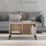 Voir la diapositive 3 : VIDAXL Table basse Chene sonoma 60x50x36,5 cm Bois d'ingenierie