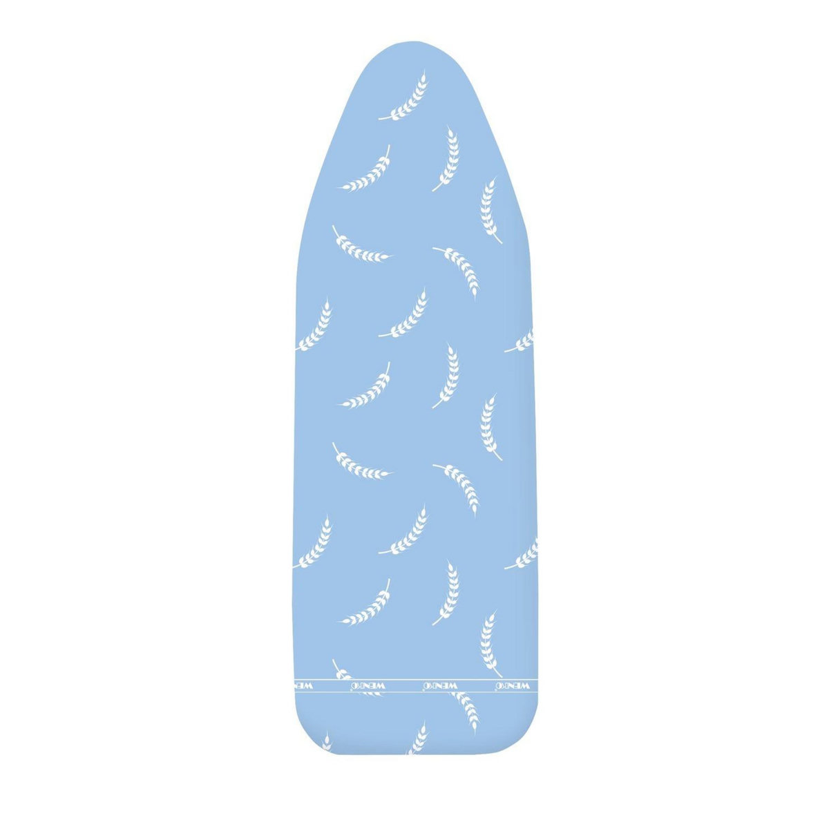 Wenko Housse de table à repasser Air Comfort - grand modèle plume - Longueur 140 cm x 48 cm - Bleu