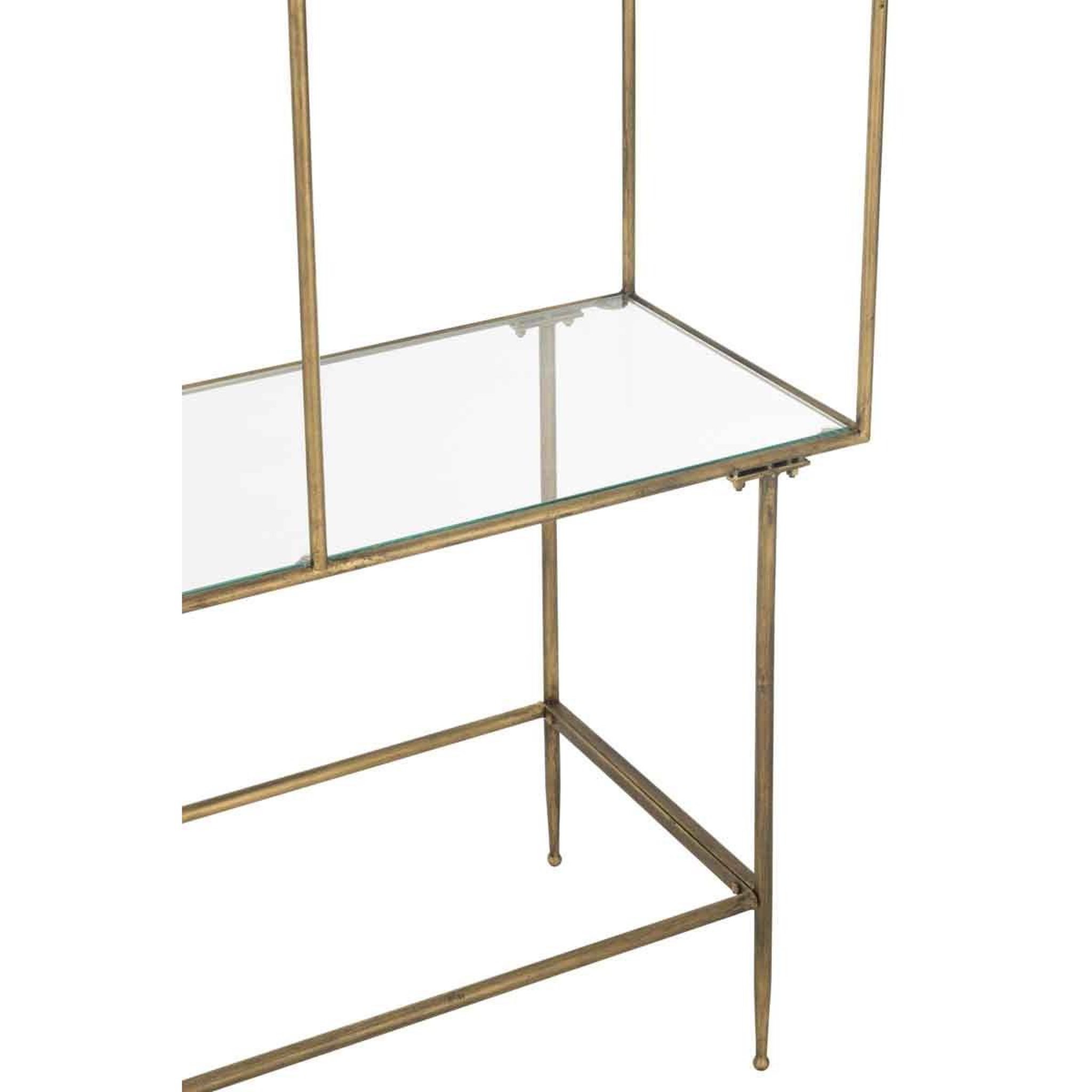 Voir la diapositive 5 : Paris Prix Étagère 3 niveaux en métal  losipa  200cm or