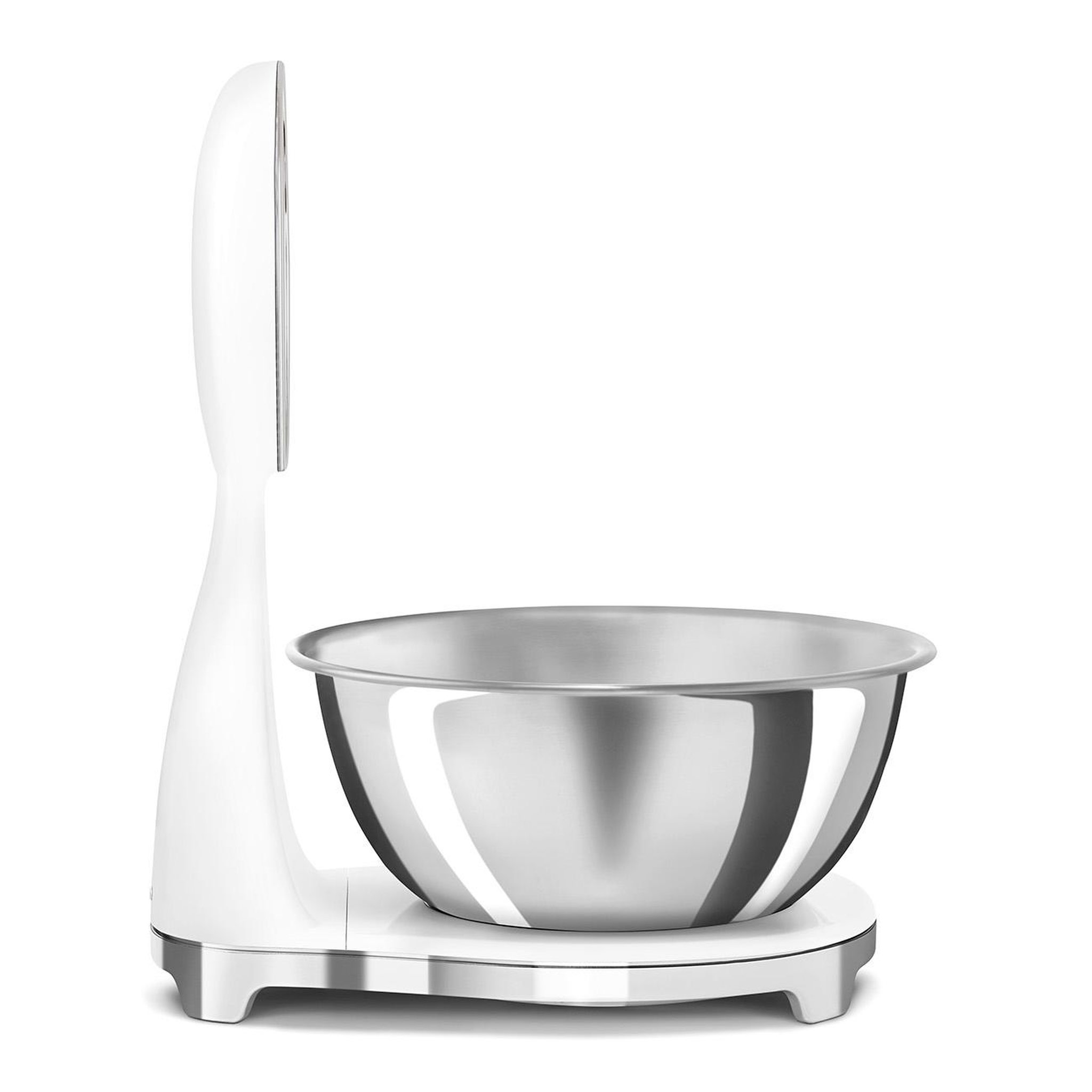 Voir la diapositive 2 : SMEG Balance de cuisine électronique 5kg - ksf01whww