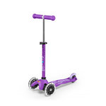 Micro Trottinette  Mini  Deluxe LED - Violet