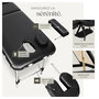 Voir la diapositive 3 : tectake Table de massage 3 zones largeur 61 cm et rembourrage 5 cm noir