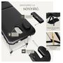 Voir la diapositive 3 : tectake Table de massage 3 zones largeur 61 cm et rembourrage 5 cm noir