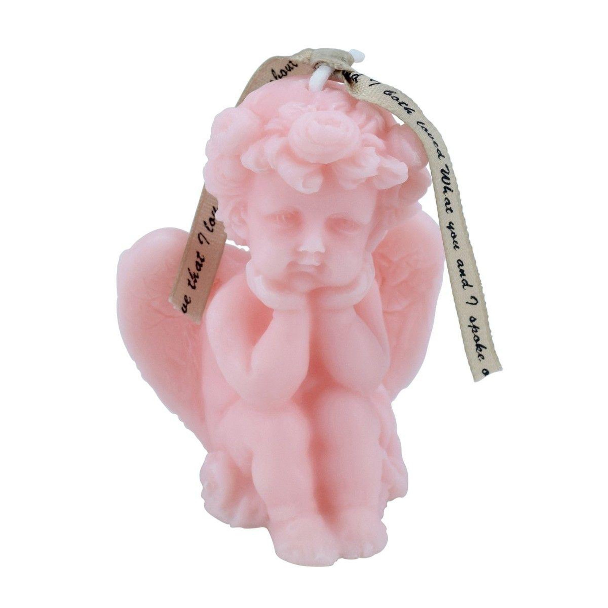 Voir la diapositive 2 : SC CRYSTAL Bougie parfumée Ange - Rose