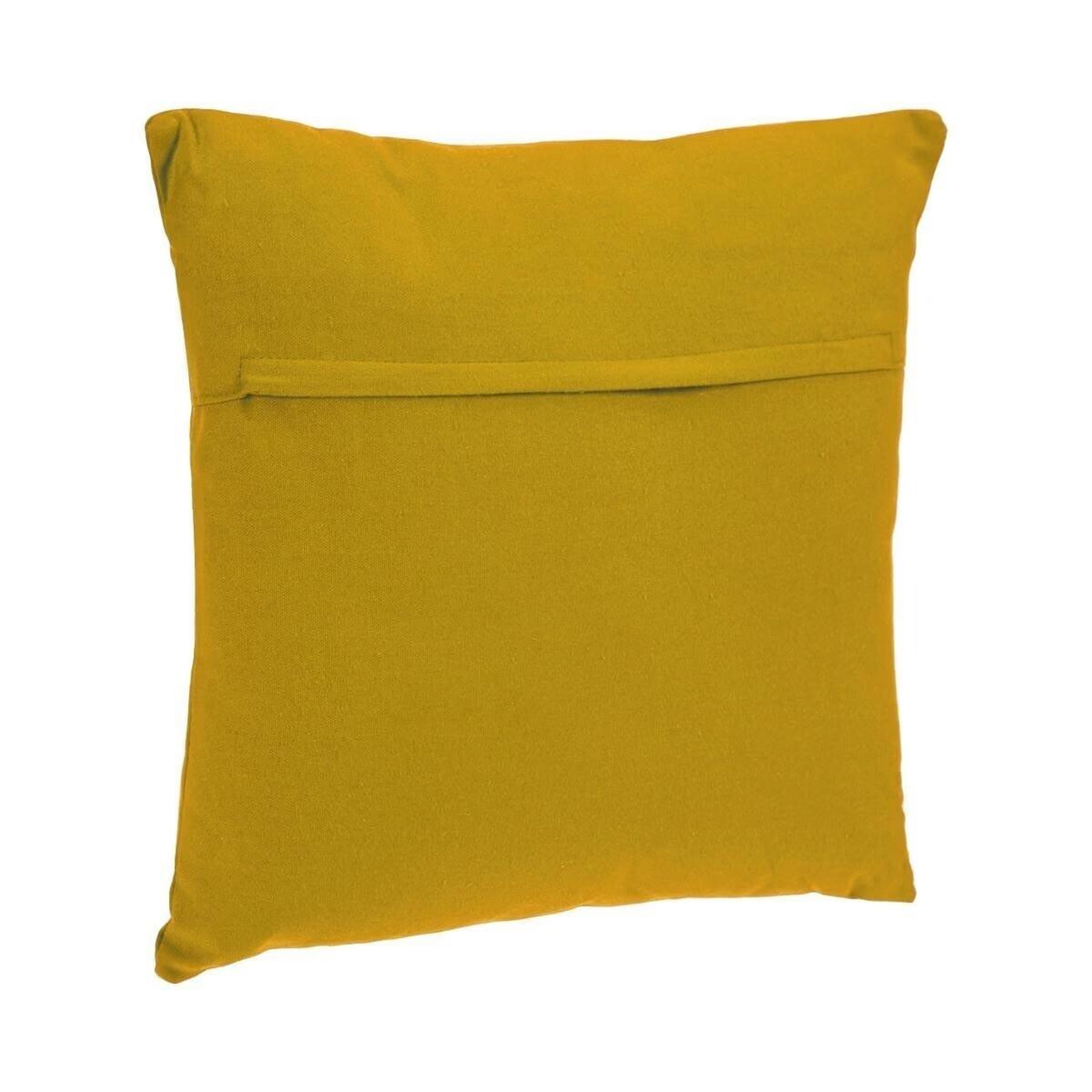 Voir la diapositive 2 : ATMOSPHERA Coussin déhoussable  jovi  38x38cm ocre