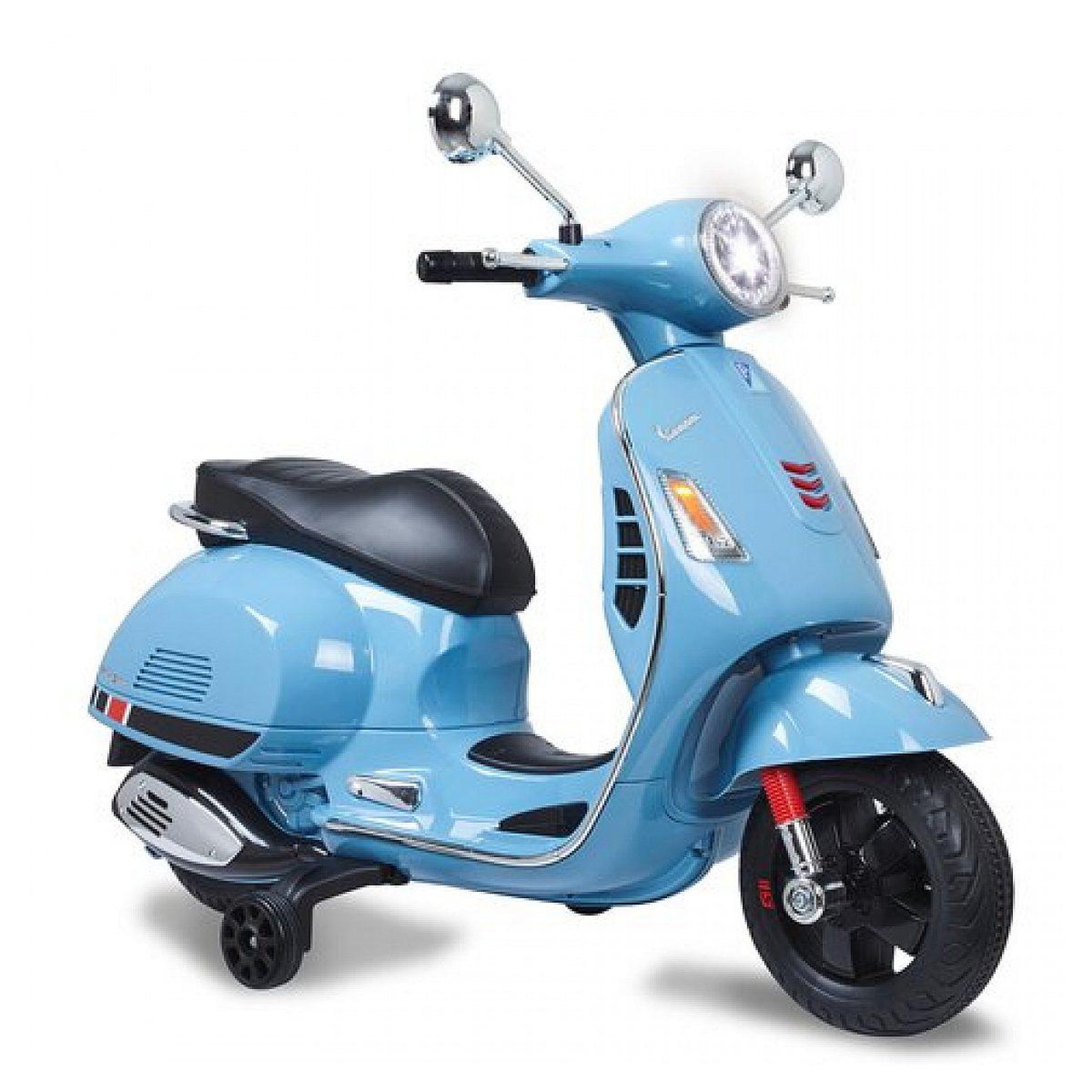 Jamara Ride-on vespa gts 125 bleu 12v
