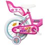 Nickelodeon Vélo 16  Fille Licence  Pat Patrouille à l'effigie de Stella  pour enfant de 5 à 7 ans avec stabilisateurs à molettes - 2 freins