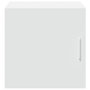 Voir la diapositive 4 : VIDAXL Armoire murale blanc 40x42,5x40 cm bois d'ingenierie