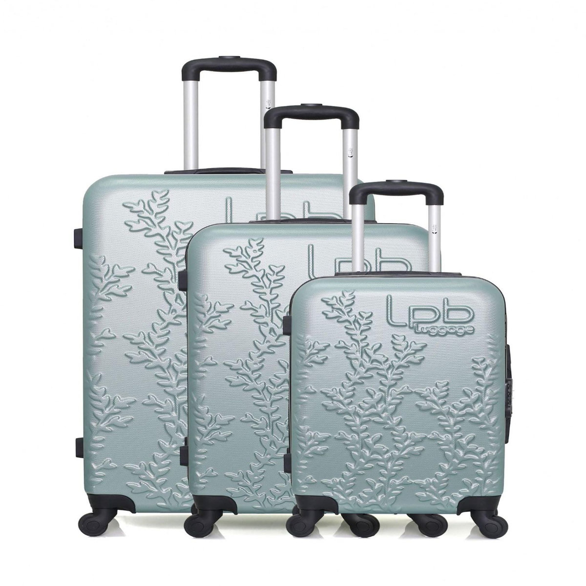 LES P'TITES BOMBES LPB LPB LUGGAGE - Set de 3 Valises NAIS 75 cm 4 Roues