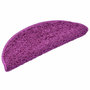 Voir la diapositive 2 : VIDAXL Tapis d'escalier 30 pcs violet 65x21x4 cm