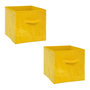 Voir la diapositive 1 : FIVE Lot de 2 boîtes de rangement design