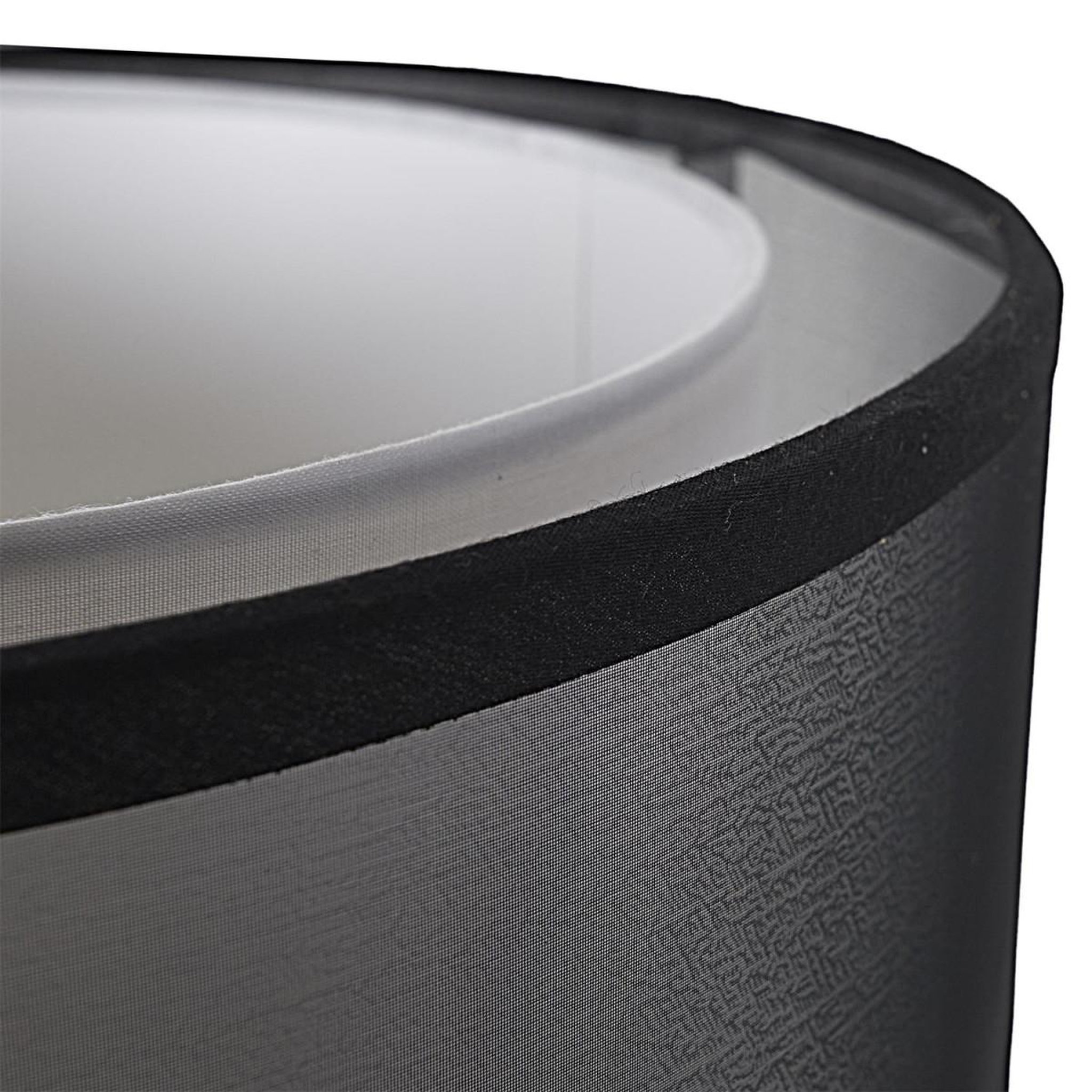 Voir la diapositive 2 : The Home Deco Factory Lampadaire double abat-jour  floor  150cm noir