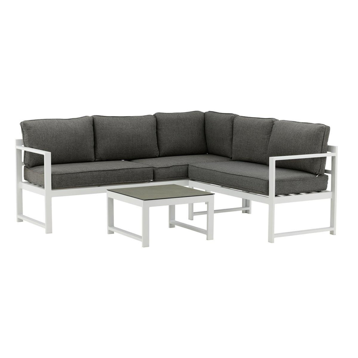 Paris Prix Salon d'Angle de Jardin  Salvador  190cm Gris