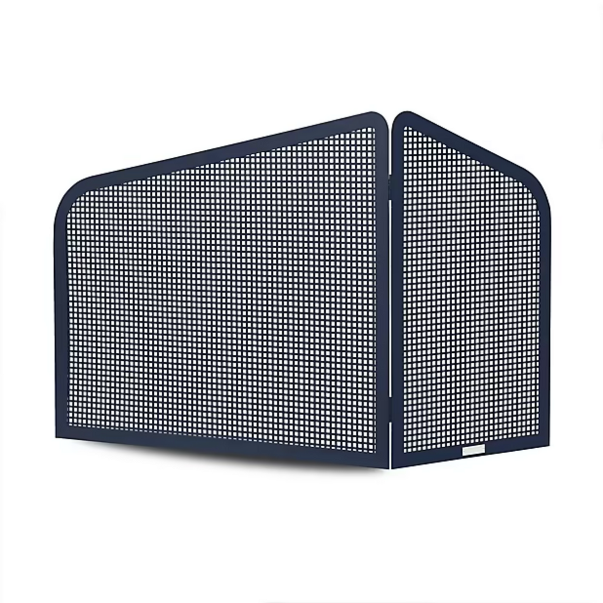 Le marquier Pare-feu - Fjord - L.120(80-40)xP.0,4xH.70 cm - bleu céleste - Origine France