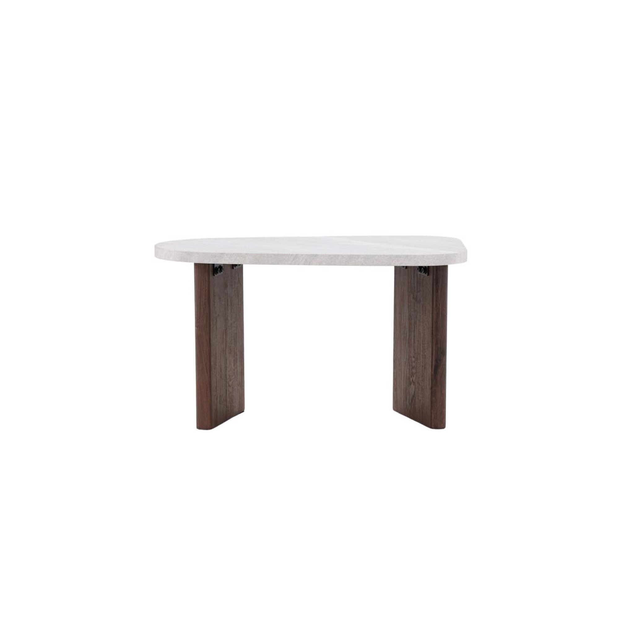 Voir la diapositive 6 : Paris Prix Table d'appoint effet béton  gronvik  70cm gris clair