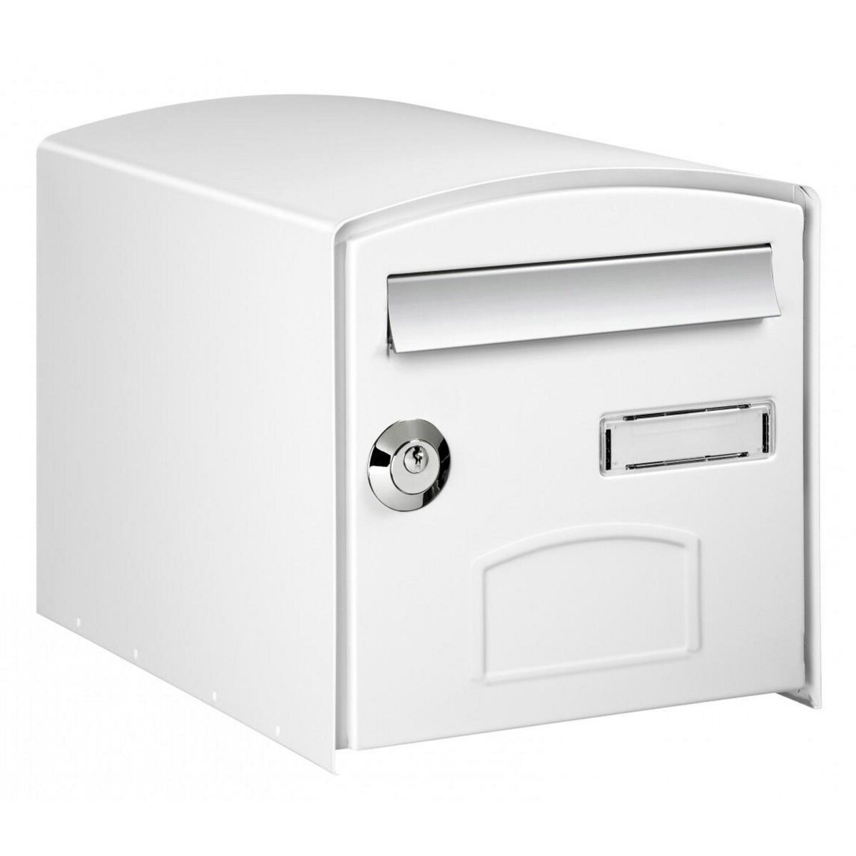 DECAYEUX Boîte aux lettres normalisée 2 portes extérieur DECAYEUX acier blanc satiné