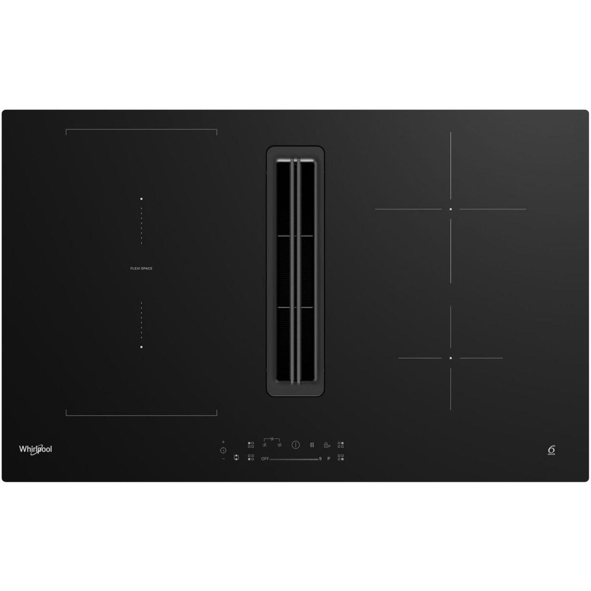 Whirlpool Plaque induction aspirante wvhs80ffb