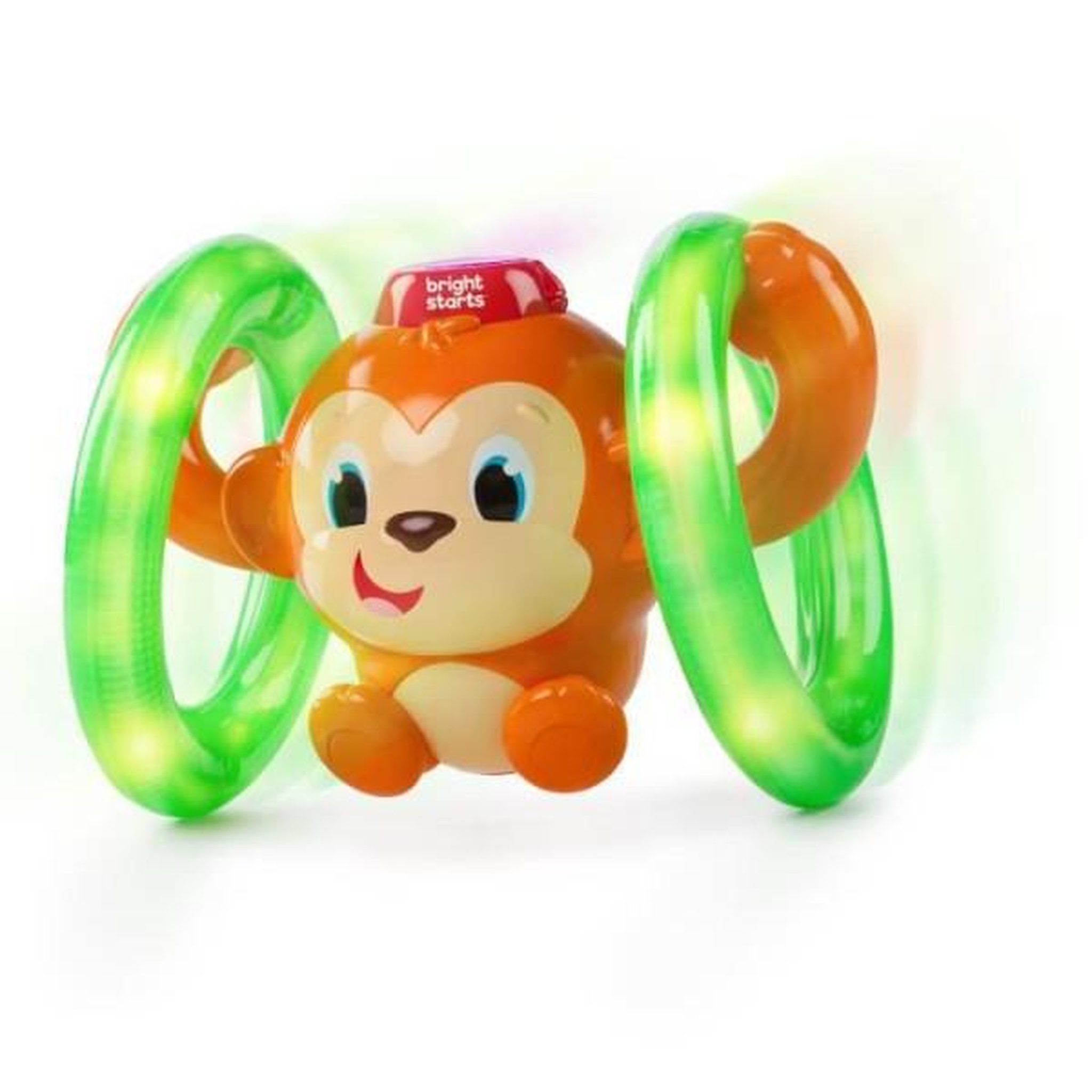 Bright Starts Bright Starts Jouet d'activité Roll & Glow Monkey K52181