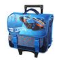Voir la diapositive 2 : Bagtrotter BAGTROTTER Cartable à roulettes 38 cm Hot Wheels Bleu Voiture