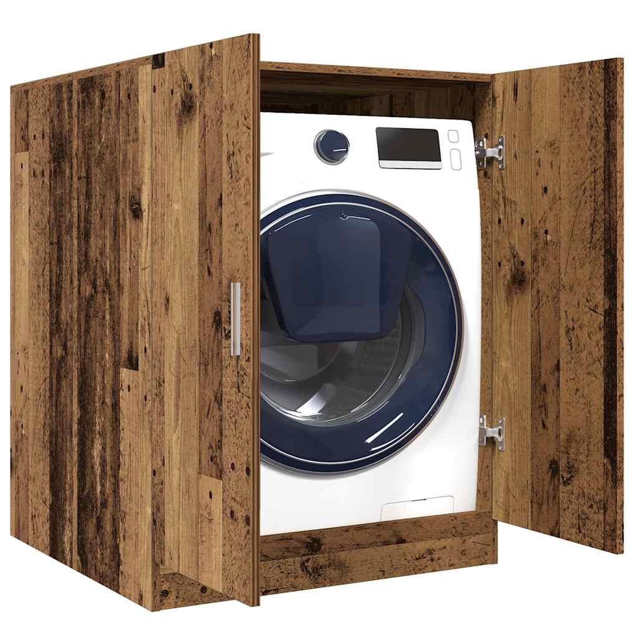 VIDAXL Meuble pour machine a laver vieux bois 70,5x71,5x91,5 cm