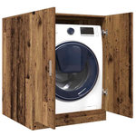 VIDAXL Meuble pour machine a laver vieux bois 70,5x71,5x91,5 cm