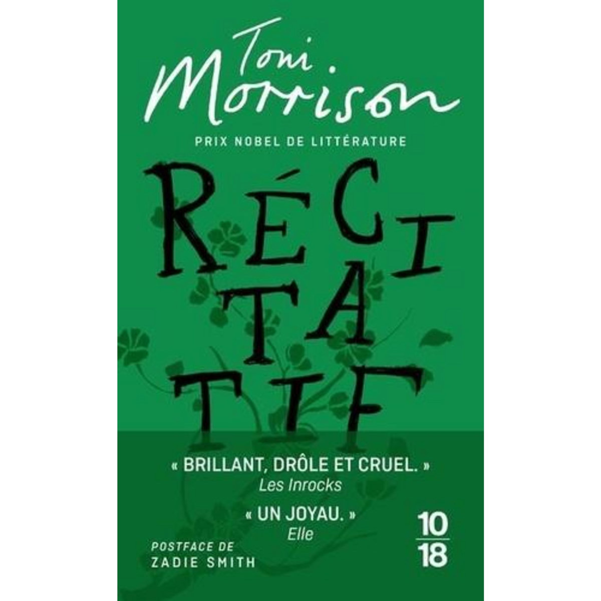 RECITATIF, Morrison Toni