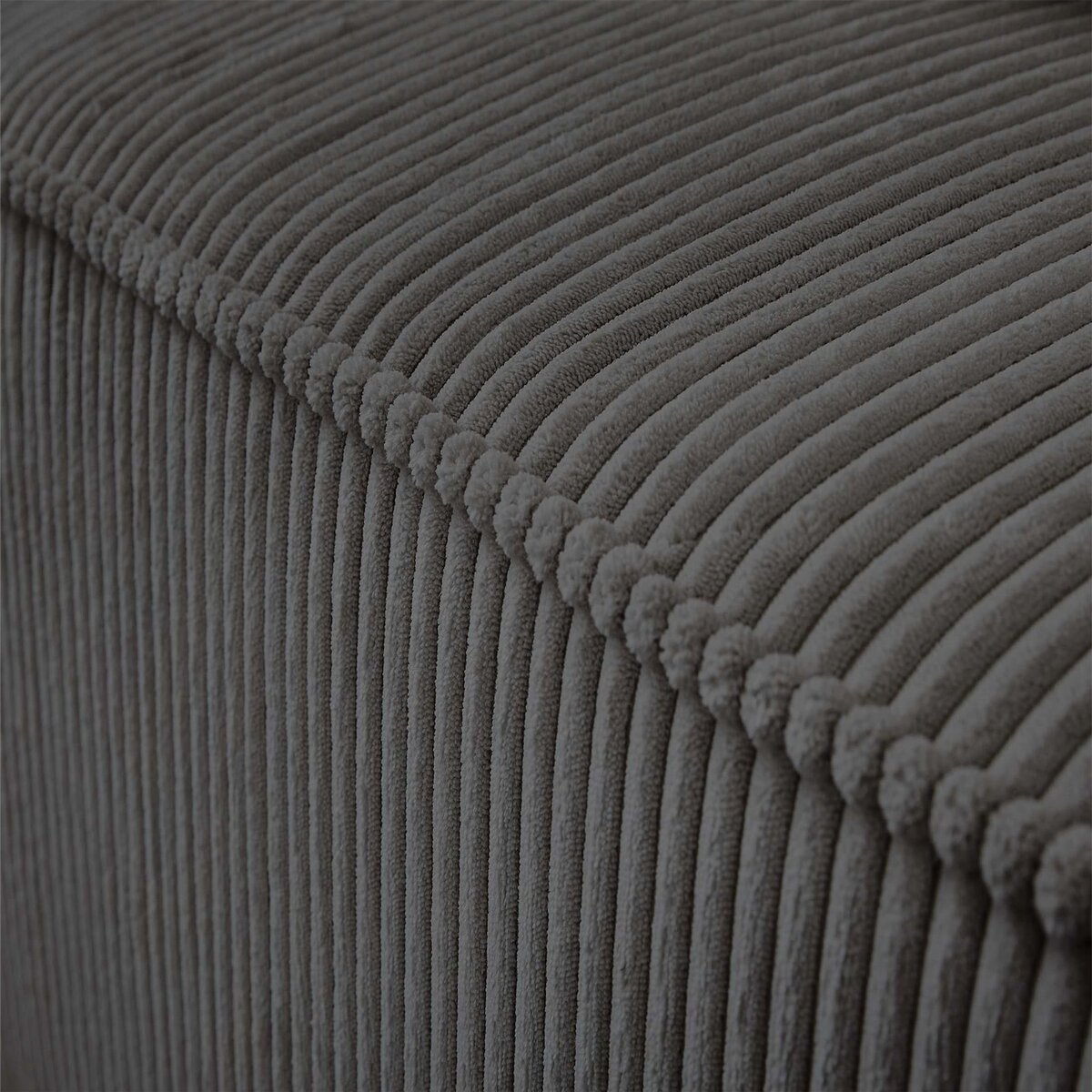 LISA DESIGN Colombine - canapé modulable d'angle gauche - 6 places - en velours côtelé